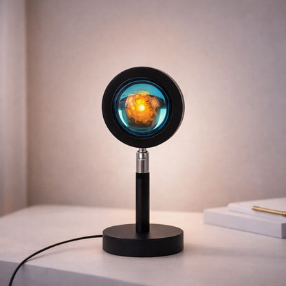 RGB Sunset Projection Lamp for Ambient Lighting